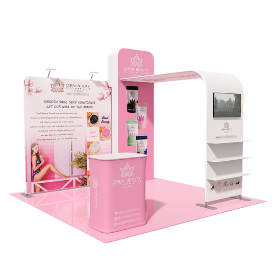 10x20ft (3x6m) Exhibition Booth – Style 018 | ASM Exhibits – Trade Show Exhibition Booth