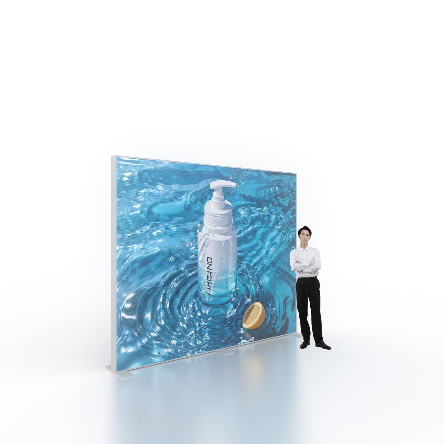 Large SEG LED Light Box 3x2.5m – Trade Show Backdrop – Style 222 – SEG LED Light Box
