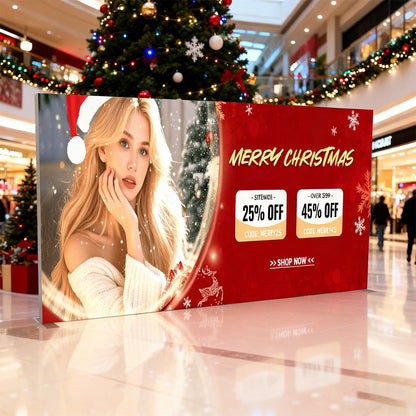 Large SEG LED Light Box 10x20ft – Exhibition Booth Display – Style 255 – SEG LED Light Box