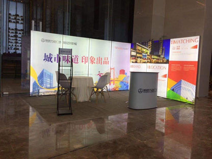 Large SEG LED Light Box 3x2.5m – Trade Show Backdrop – Style 120 – View 4