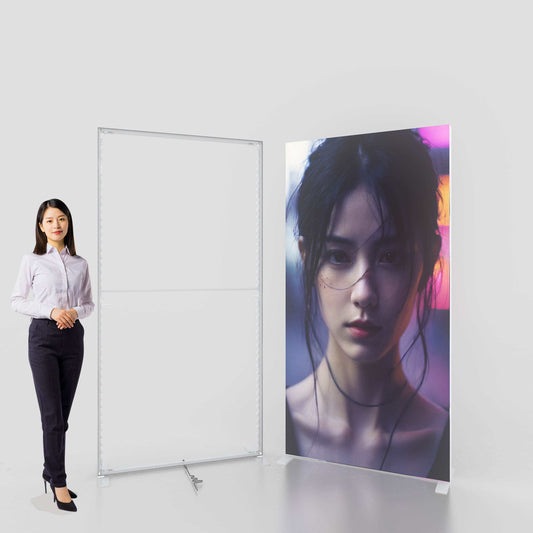 Large SEG LED Light Box 3x2.5m – Trade Show Backdrop – Style 072 – SEG LED Light Box