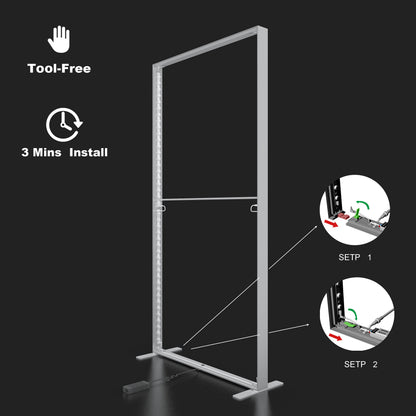 Large SEG LED Light Box 3x2.5m – Trade Show Backdrop – Style 102 – View 3