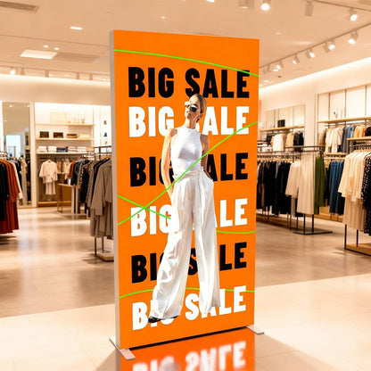 Large SEG LED Light Box 3x2.5m – Trade Show Backdrop – Style 178 – SEG LED Light Box