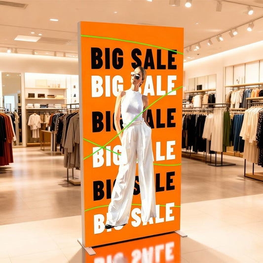 Large SEG LED Light Box 3x2.5m – Trade Show Backdrop – Style 178 – SEG LED Light Box
