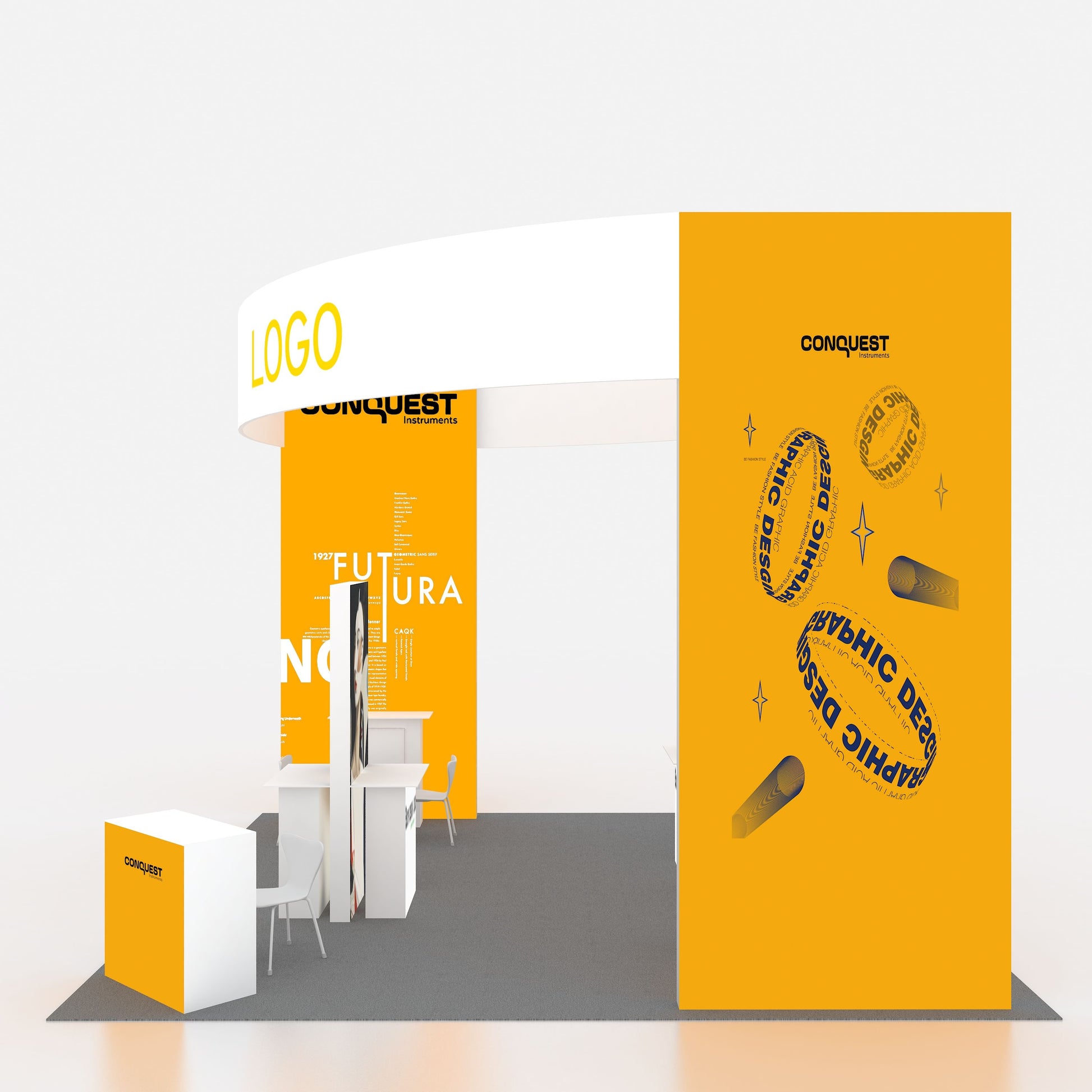 20x20ft (6x6m) Exhibition Booth – Style 010 | ASM Exhibits – View 6