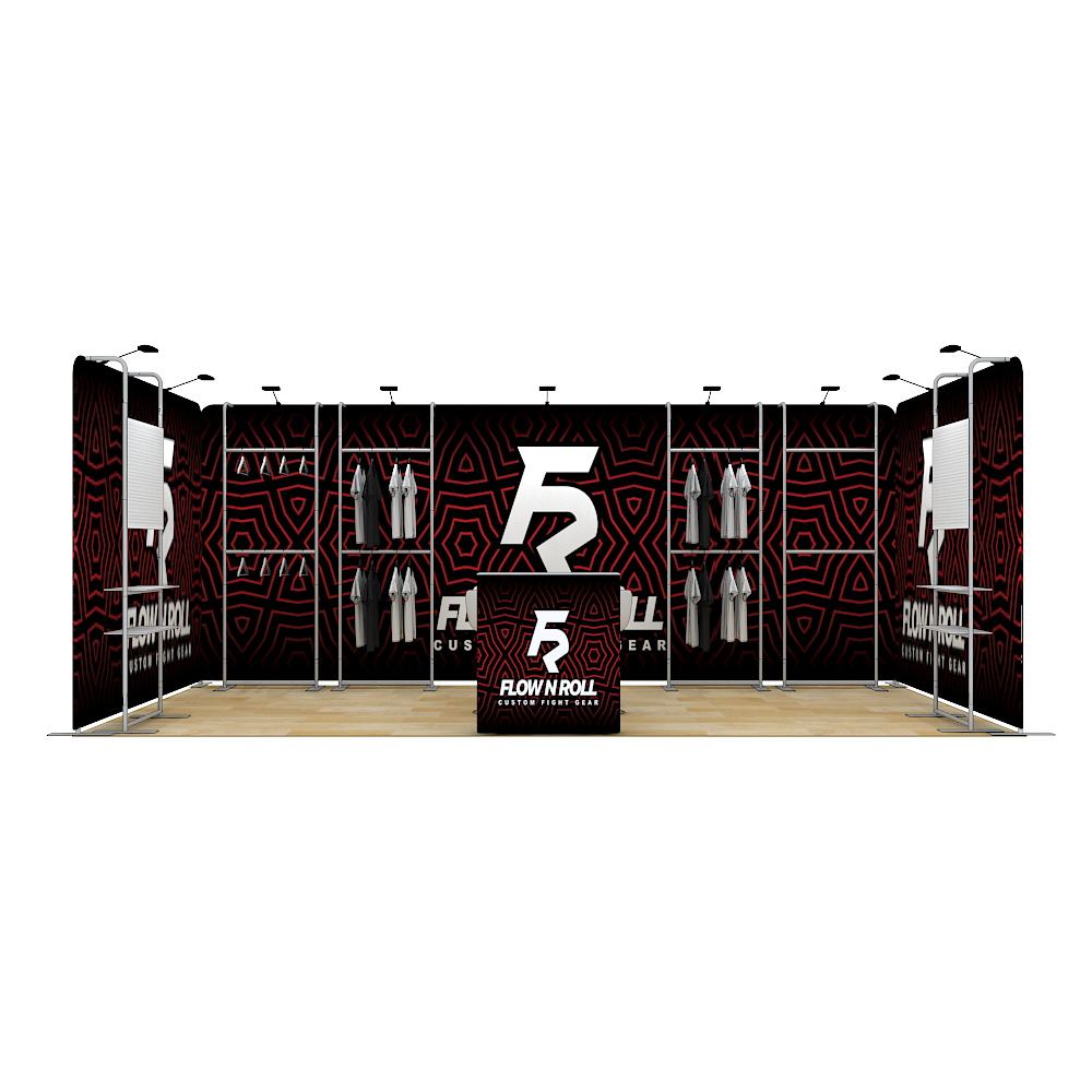 10x20ft (3x6m) Exhibition Booth – Style 011 | ASM Exhibits – Trade Show Exhibition Booth