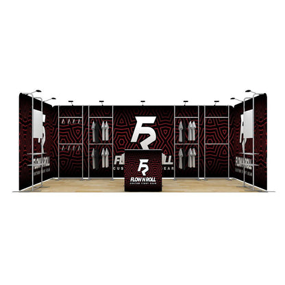 10x20ft (3x6m) Exhibition Booth – Style 011 | ASM Exhibits – Trade Show Exhibition Booth