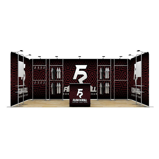 10x20ft (3x6m) Exhibition Booth – Style 011 | ASM Exhibits – Trade Show Exhibition Booth