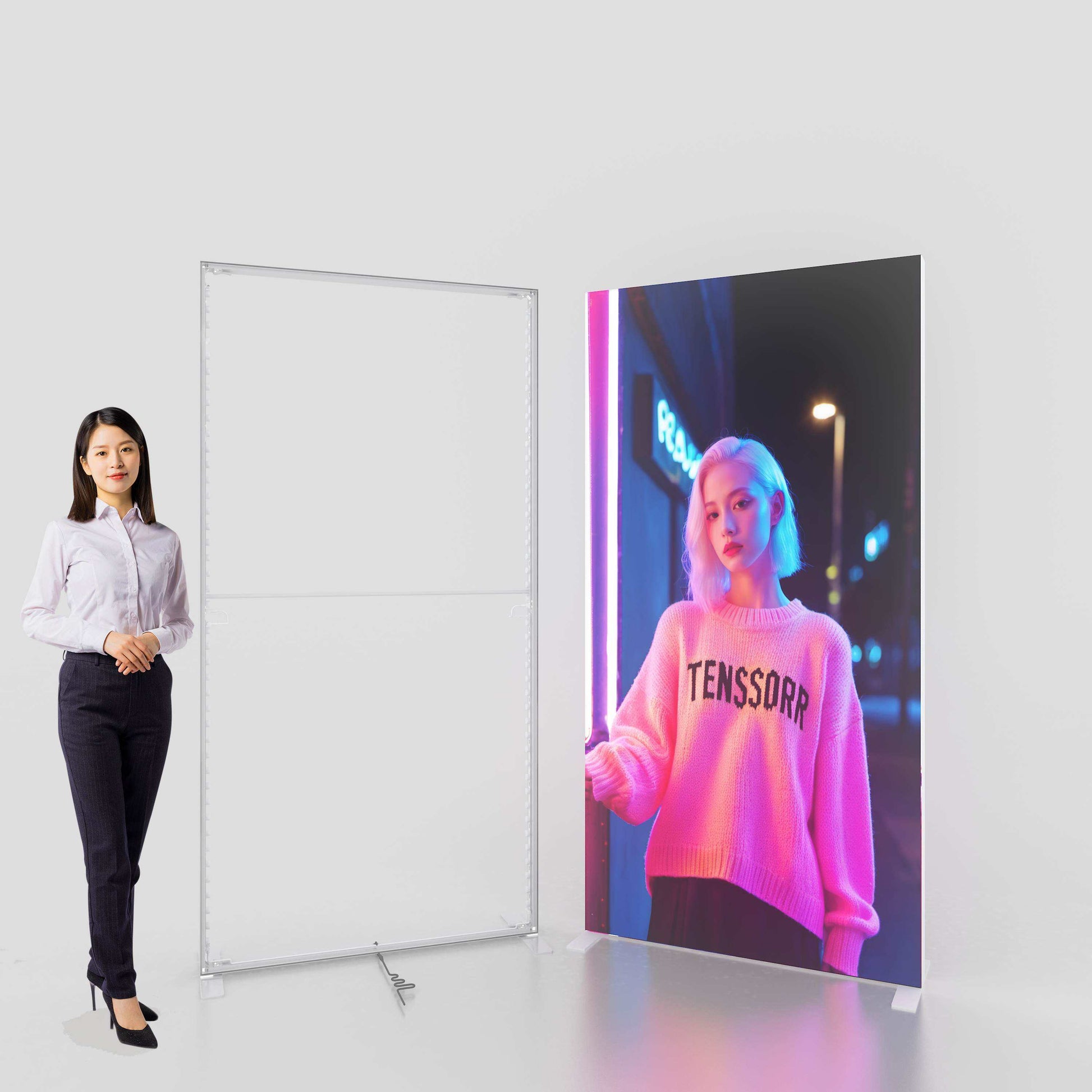 Large SEG LED Light Box 3x2.5m – Trade Show Backdrop – Style 070 – View 3