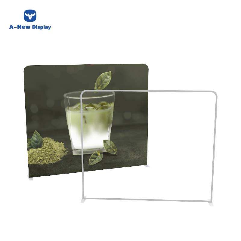 Large Foldable Tension Fabric Display – 9.7x7.8ft Backdrop Wall – Style 14 – Tension Fabric Display