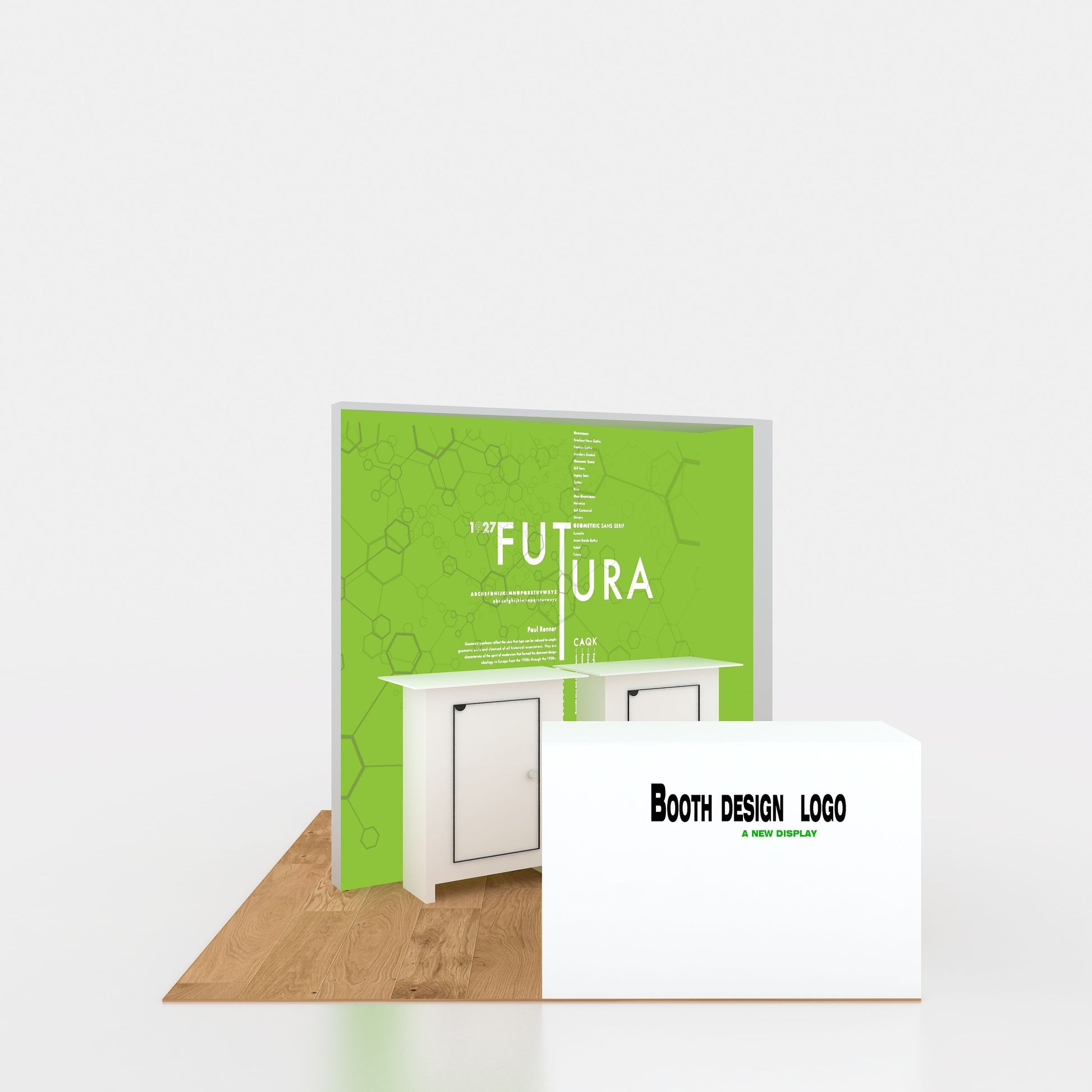 10x10ft (3x3m) Exhibition Booth – Style 063 | ASM Exhibits – View 6