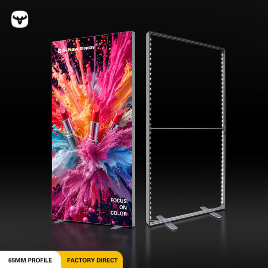 SEG LED Light Box – Portable Trade Show Display – Style 001 – SEG LED Light Box
