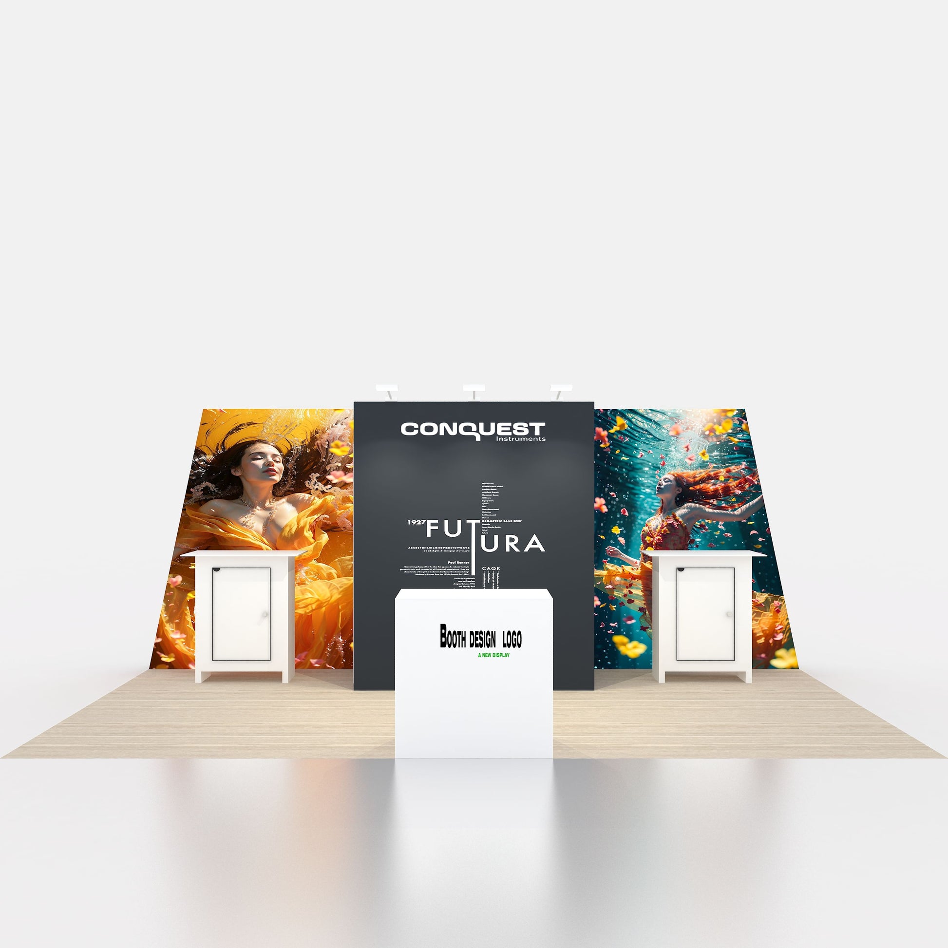 10x20ft (3x6m) Exhibition Booth – Style 023 | ASM Exhibits – View 4