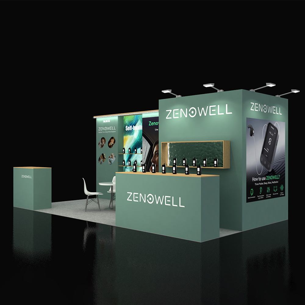 10x20ft (3x6m) Exhibition Booth – Style 007 | ASM Exhibits – View 3