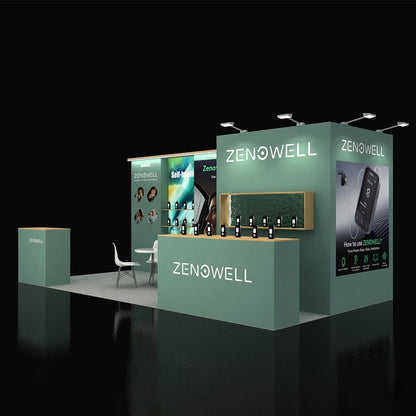 10x20ft (3x6m) Exhibition Booth – Style 007 | ASM Exhibits – View 3