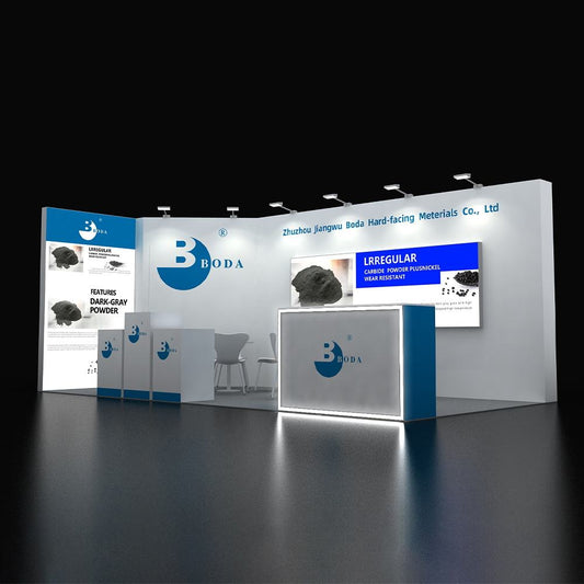 10x20ft (3x6m) Exhibition Booth – Style 015 | ASM Exhibits – View 2