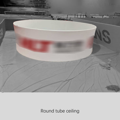 Aluminum Tube Sky Circle Tension Fabric Ceiling Banner – Trade Show Display – View 6