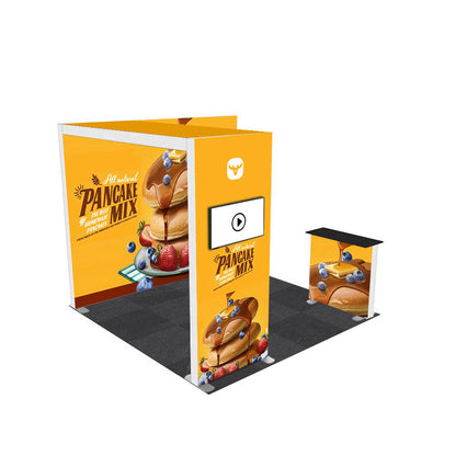 10x10ft (3x3m) Exhibition Booth – Style 016 | ASM Exhibits – View 3