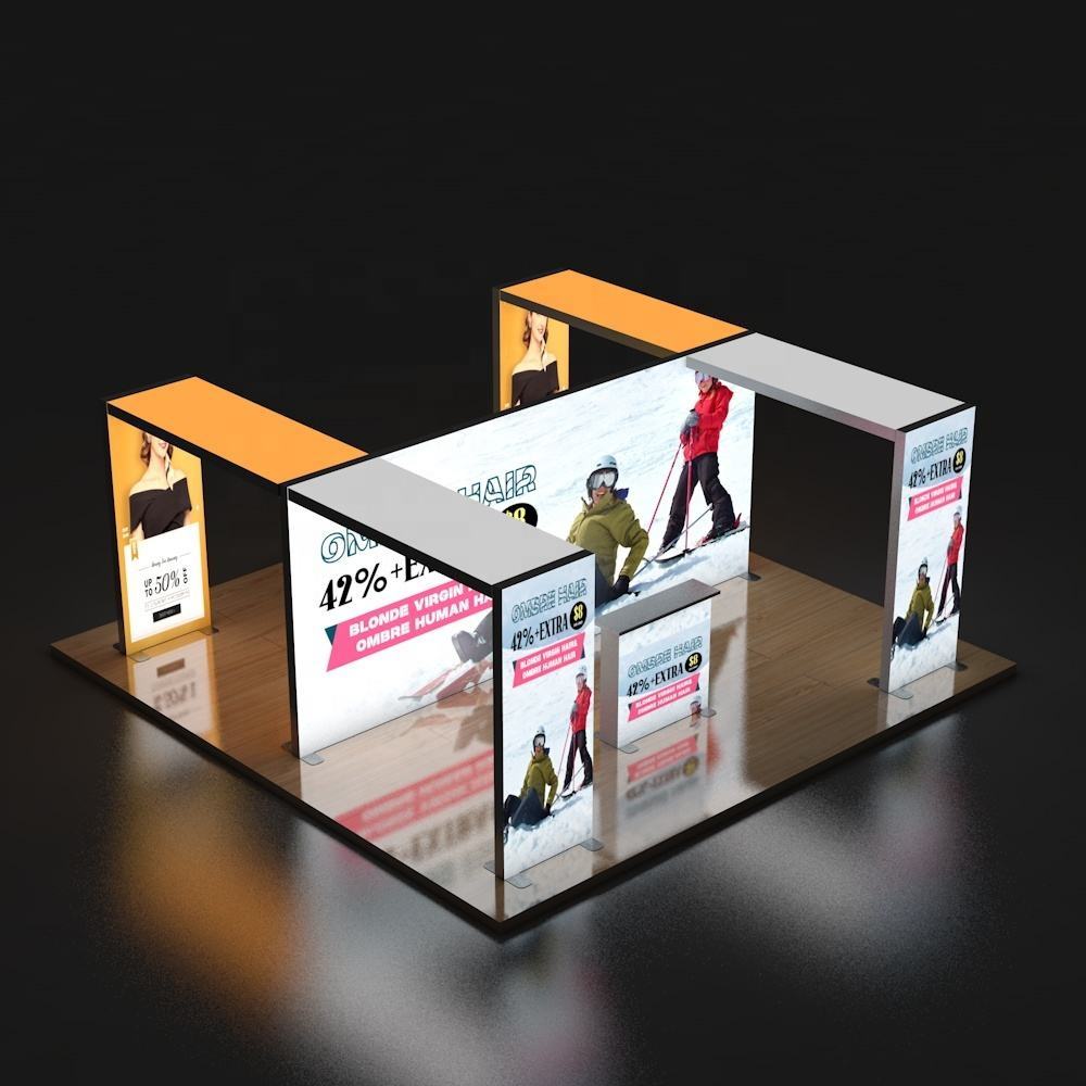 20x20ft (6x6m) Exhibition Booth – Style 005 | ASM Exhibits – Trade Show Exhibition Booth