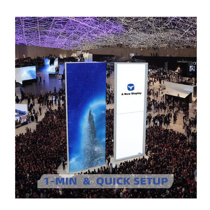 SEG LED Light Box – Portable Trade Show Display – Style 163 – SEG LED Light Box