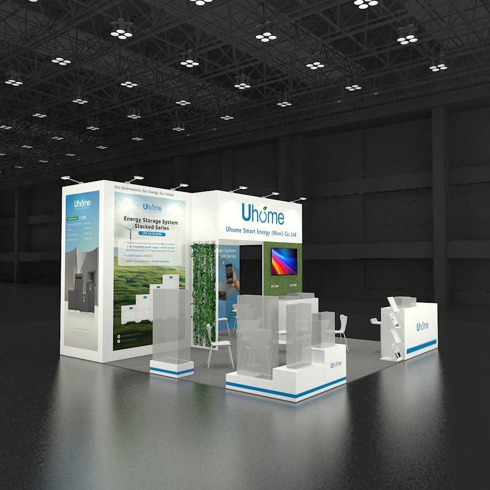 10x10ft (3x3m) Exhibition Booth – Style 060 | ASM Exhibits – View 2
