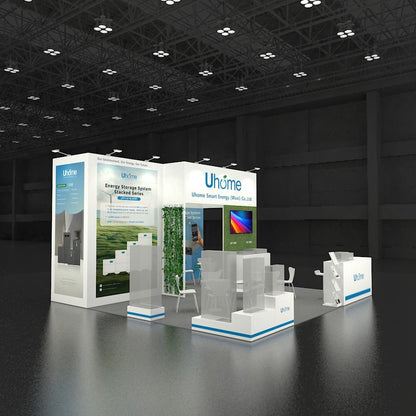 10x10ft (3x3m) Exhibition Booth – Style 060 | ASM Exhibits – View 2