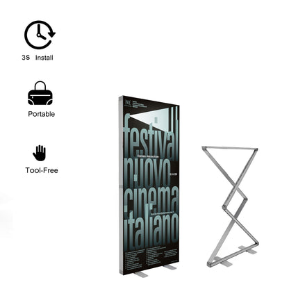Foldable SEG LED Light Box – Portable Trade Show Display – Style 009 – View 4