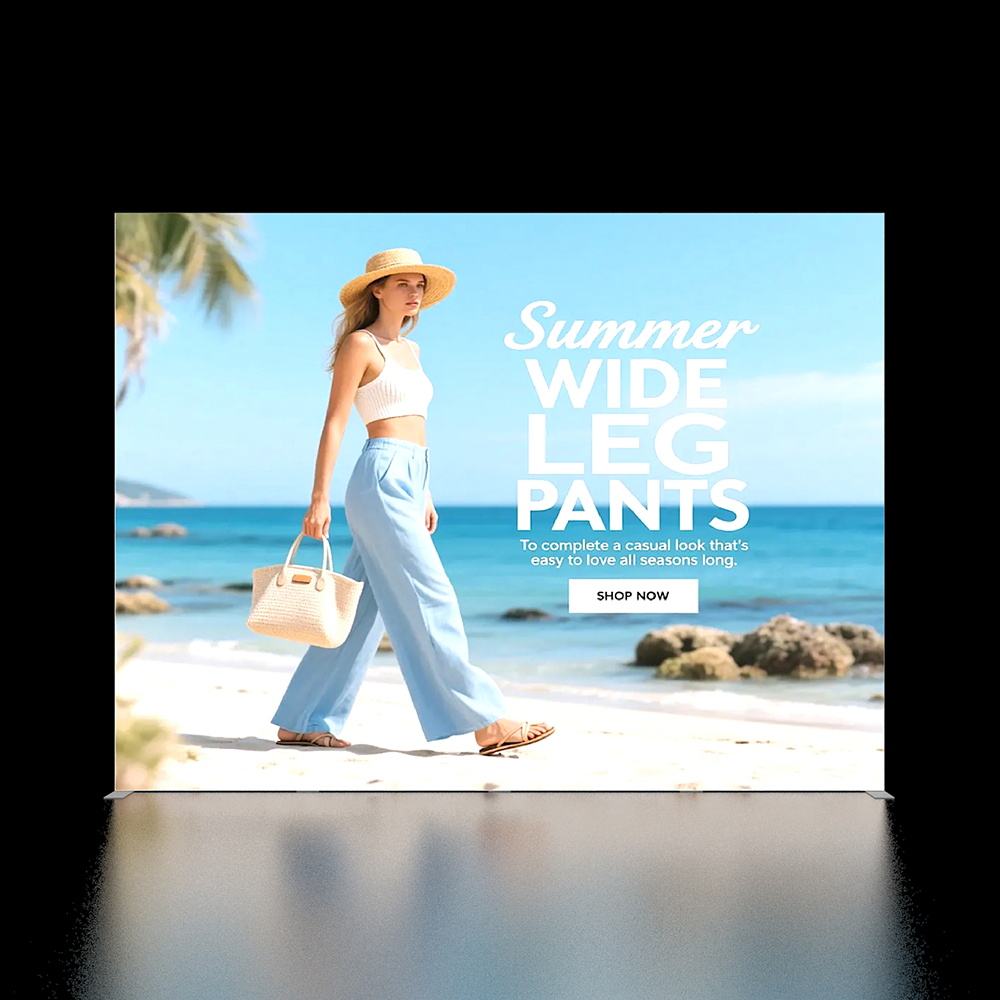 SEG 120mm LED Light Box – Trade Show Backdrop Display – Style 041 – View 3