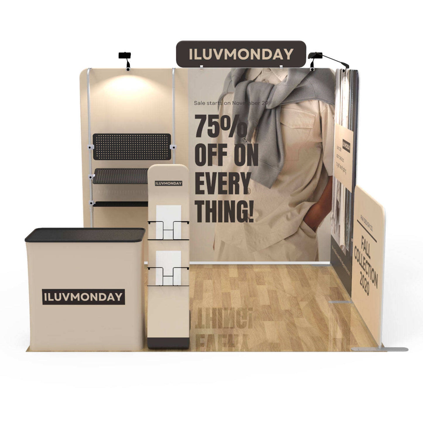 10x20ft (3x6m) Exhibition Booth – Style 008 | ASM Exhibits – Trade Show Exhibition Booth