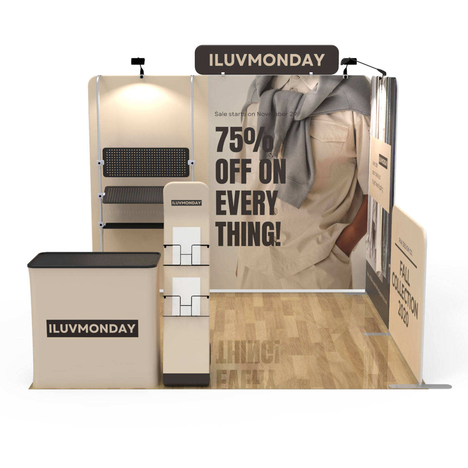 10x20ft (3x6m) Exhibition Booth – Style 008 | ASM Exhibits – Trade Show Exhibition Booth