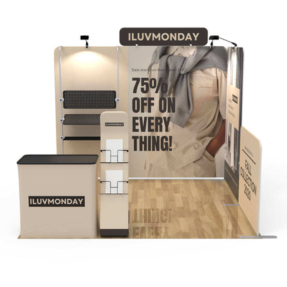 10x20ft (3x6m) Exhibition Booth – Style 008 | ASM Exhibits – Trade Show Exhibition Booth