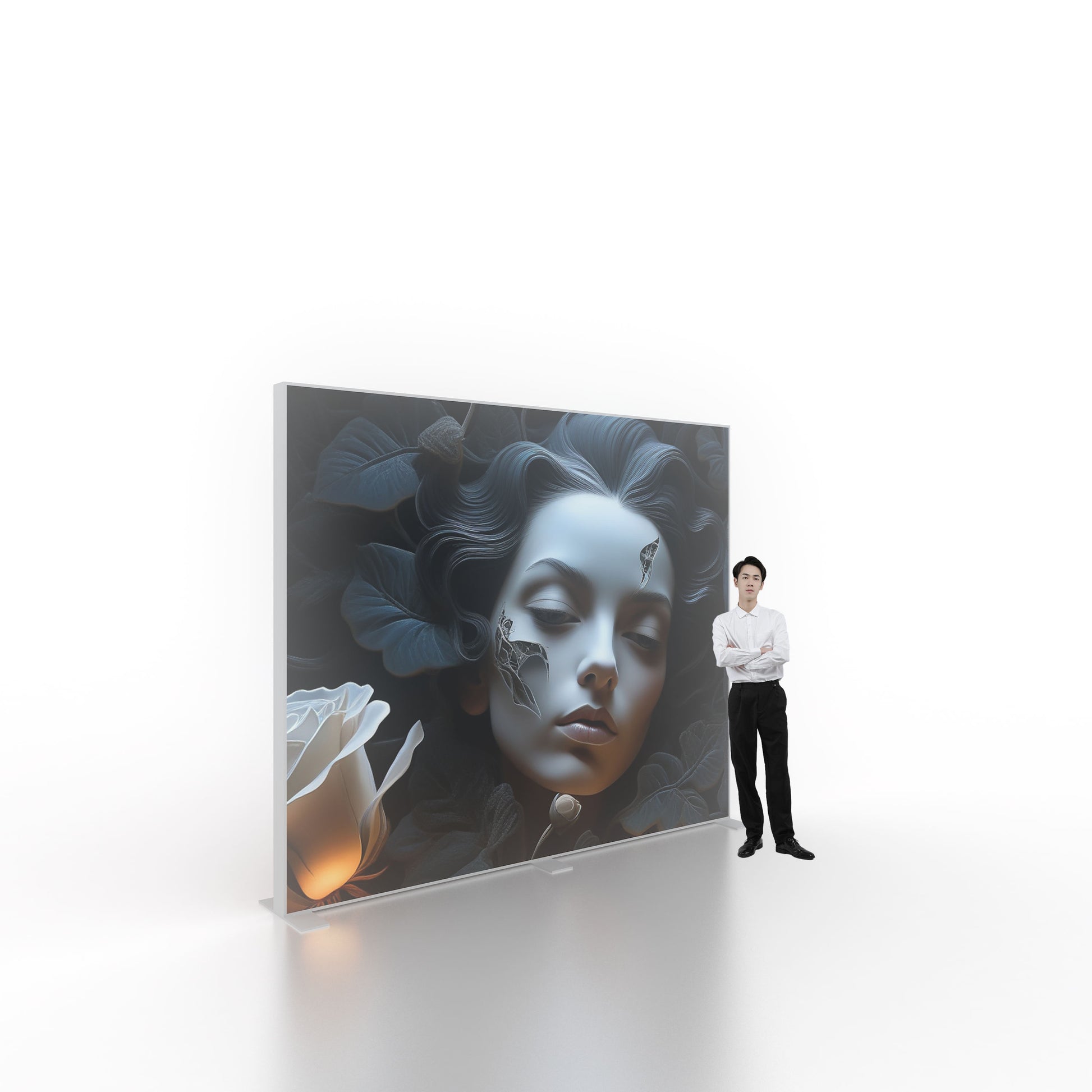 SEG 120mm LED Light Box – Trade Show Backdrop Display – Style 218 – SEG LED Light Box