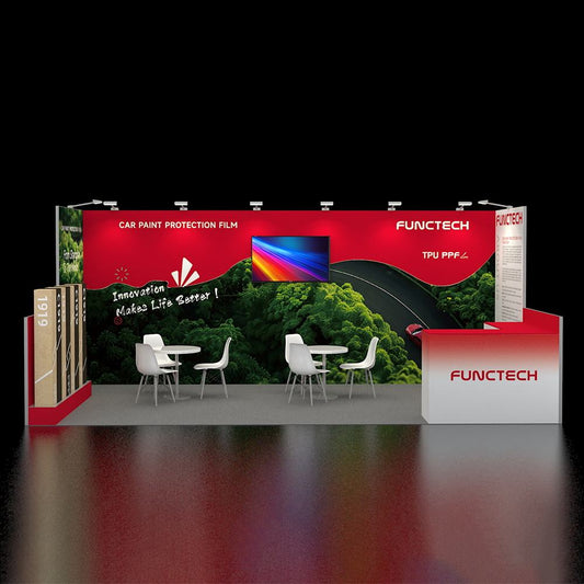 10x20ft (3x6m) Exhibition Booth – Style 006 | ASM Exhibits – View 2