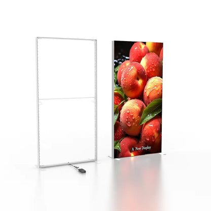 Large SEG LED Light Box 3x2.5m – Trade Show Backdrop – Style 121 – SEG LED Light Box