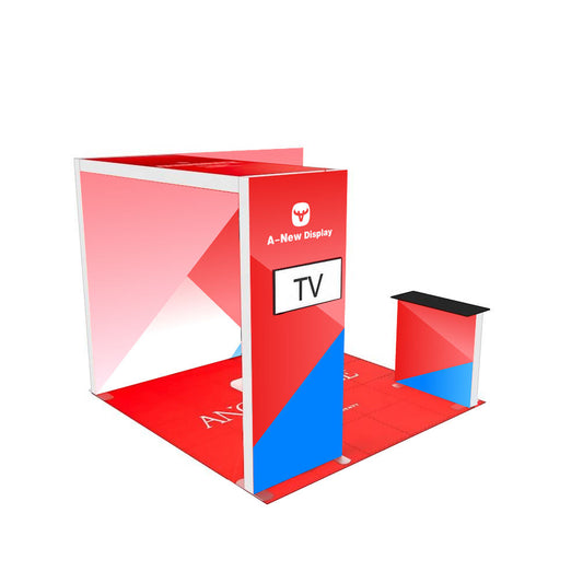10x10ft (3x3m) Exhibition Booth – Style 025 | ASM Exhibits – View 2