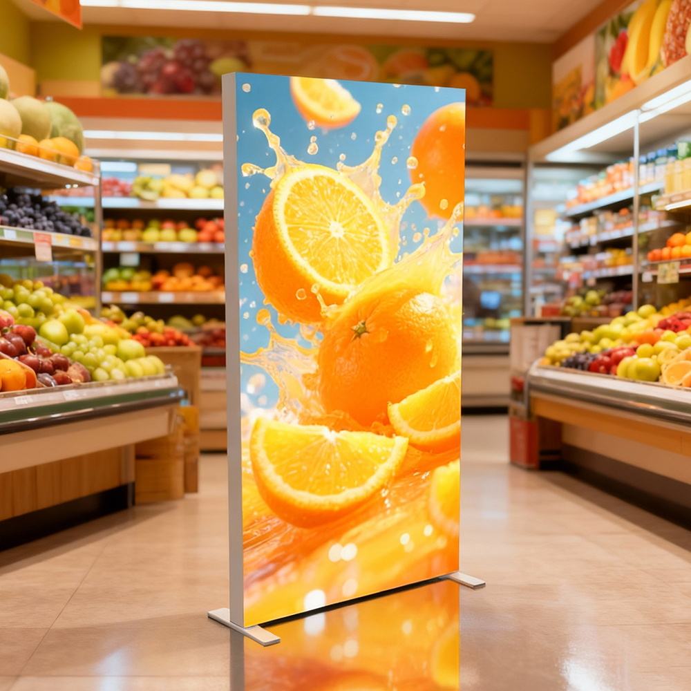 Large SEG LED Light Box 3x2.5m – Trade Show Backdrop – Style 175 – SEG LED Light Box
