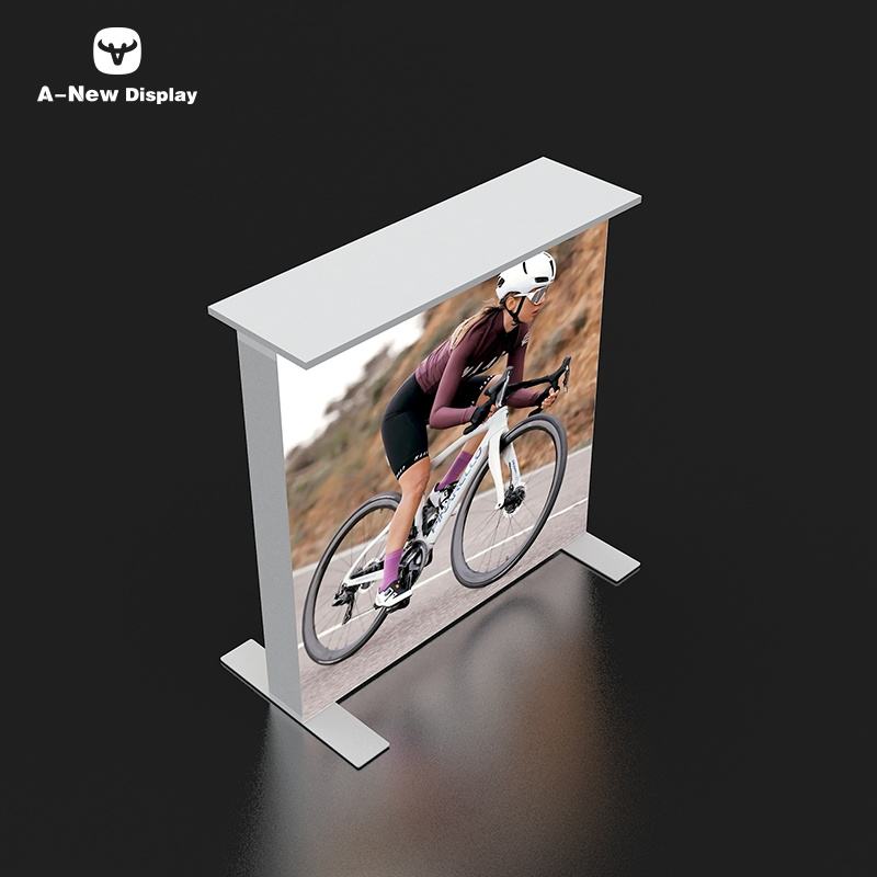 120mm SEG Aluminum Exhibition Desk – Style 24 | ASM Exhibits – Trade Show Reception Desk