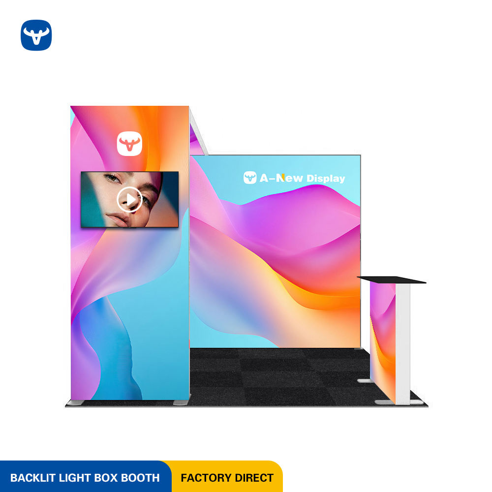 10x10ft (3x3m) Exhibition Booth – Style 001 | ASM Exhibits – View 2
