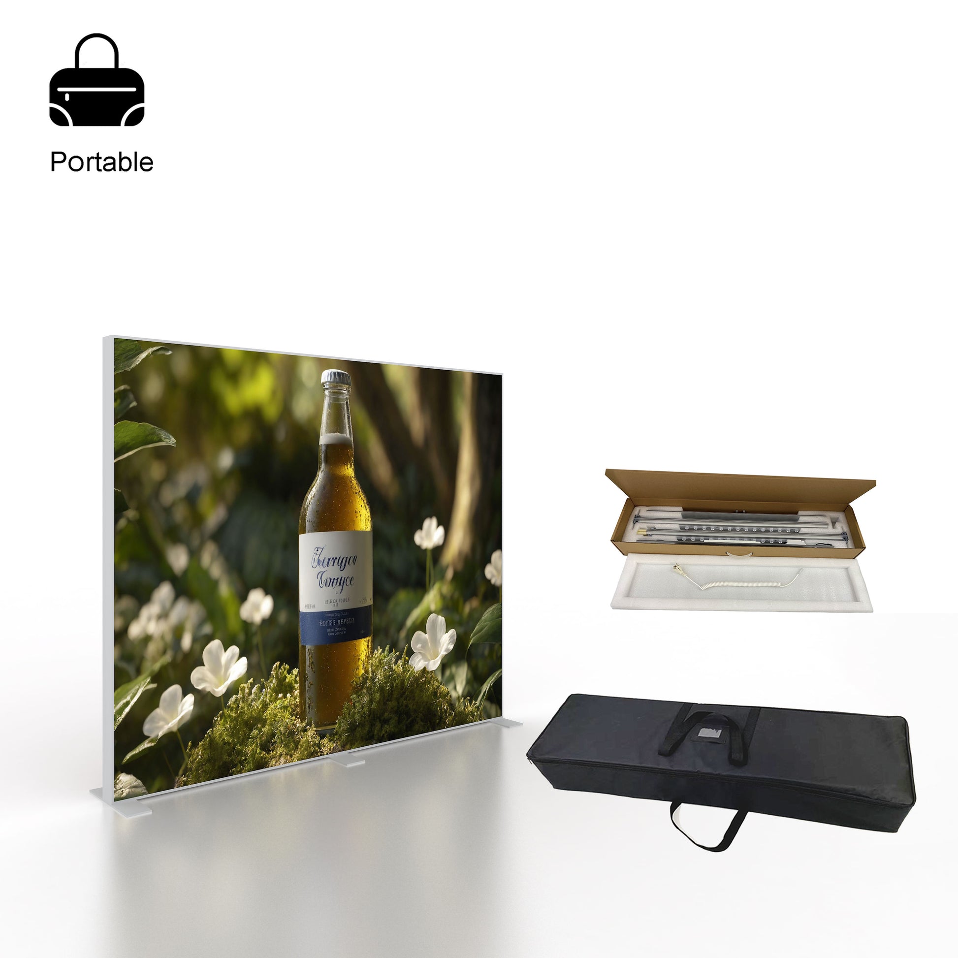 SEG 120mm LED Light Box – Trade Show Backdrop Display – Style 218 – View 5
