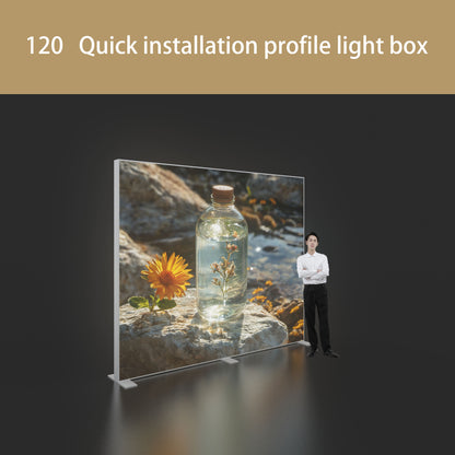 Large SEG LED Light Box 3x2.5m – Trade Show Backdrop – Style 187 – View 3