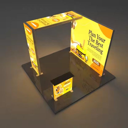10x10ft (3x3m) Exhibition Booth – Style 048 | ASM Exhibits – View 3