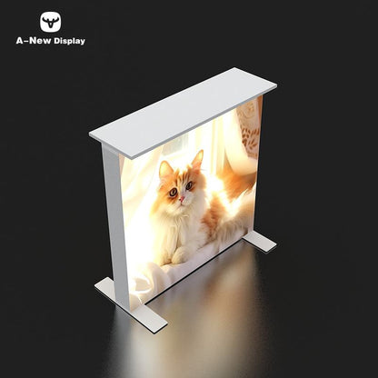 120mm SEG Aluminum Exhibition Desk – Style 23 | ASM Exhibits – Trade Show Reception Desk
