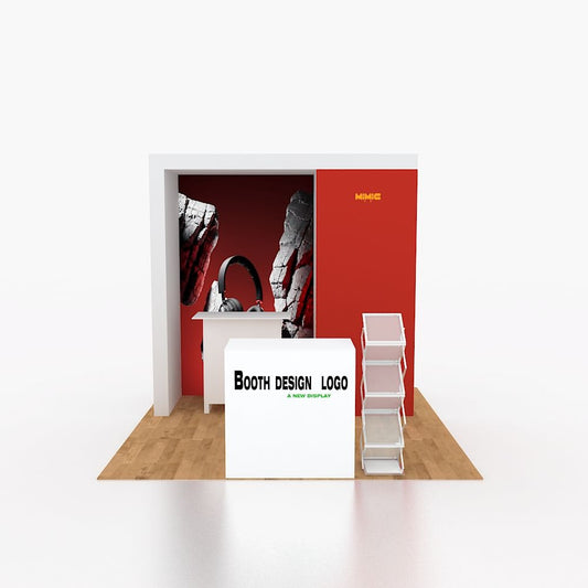 10x10ft (3x3m) Exhibition Booth – Style 065 | ASM Exhibits – Trade Show Exhibition Booth