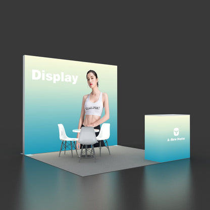 10x10ft (3x3m) Exhibition Booth – Style 045 | ASM Exhibits – View 3