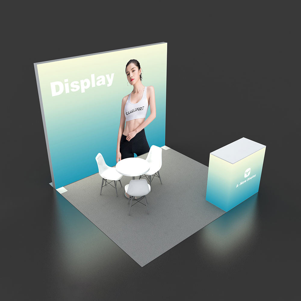 10x10ft (3x3m) Exhibition Booth – Style 045 | ASM Exhibits – Trade Show Exhibition Booth