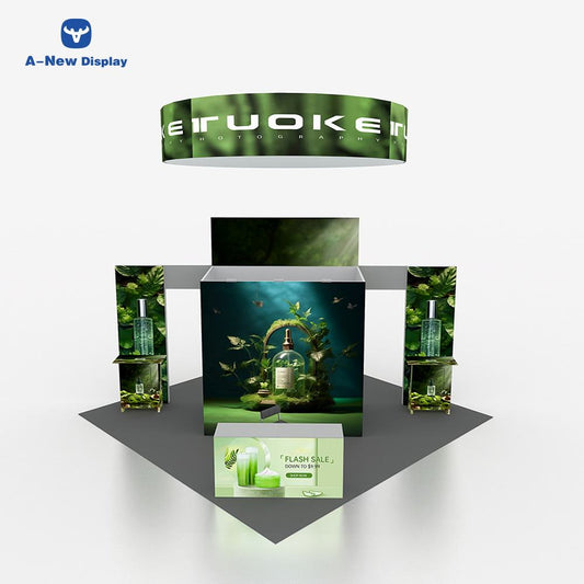 20x20ft (6x6m) Exhibition Booth – Style 010 | ASM Exhibits – Trade Show Exhibition Booth