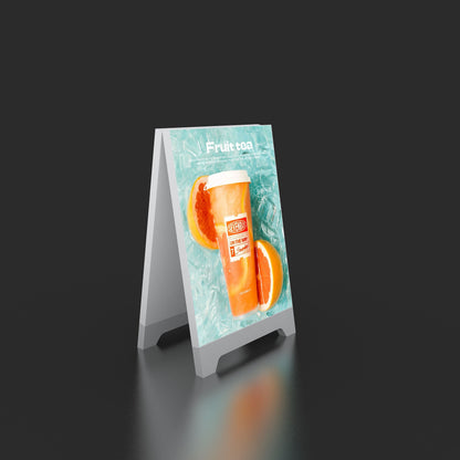 SEG LED Poster Floor Stand – Aluminum Frame Advertising Display – Style 005 – SEG LED Poster Floor Stand