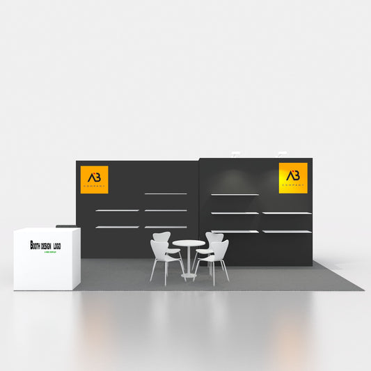 10x10ft (3x3m) Exhibition Booth – Style 067 | ASM Exhibits – Trade Show Exhibition Booth
