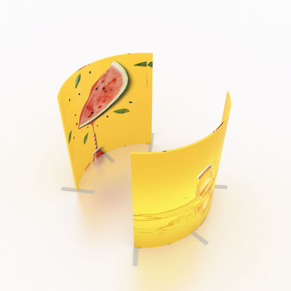 360 Photo Booth Backdrop for Exhibitions – Custom Printed Display Stand – View 2