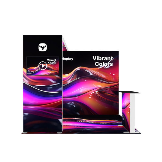 10x10ft (3x3m) Exhibition Booth – Style 014 | ASM Exhibits – Trade Show Exhibition Booth